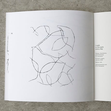 横山雄 作品集 「 I walk in the park every day 」