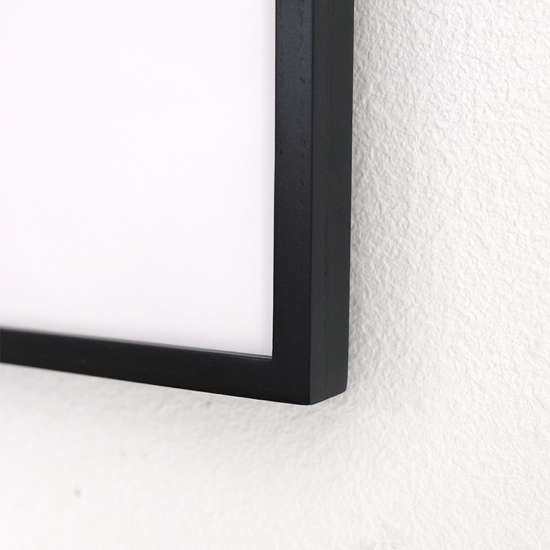 フレーム アッシュ11 黒艶消し / 全紙 | Call