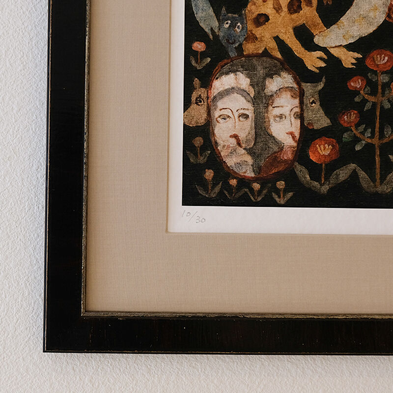 網代幸介 / Kosuke Ajiro ジークレー版画『 Princess 』( Editio 網代幸介 / Kosuke Ajiro ジークレー版画『 Princess 』( Editio