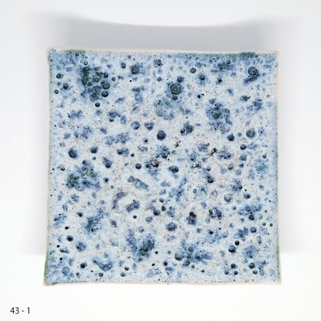 モリスゾイ 作品 no.41 , no.43 四角いお皿