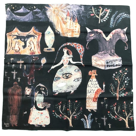 rurumu: ss22 アートプリント 網代幸介Tシャツ rurumu: ss22 アートプリント 網代幸介Tシャツ