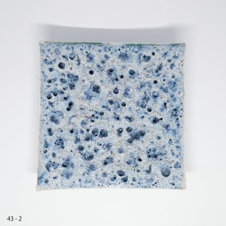 モリスゾイ 作品 no.41 , no.43 四角いお皿