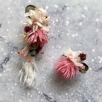 レンタルブーケ]ゴールドブーケ、ブートニア、ヘッドドレス
