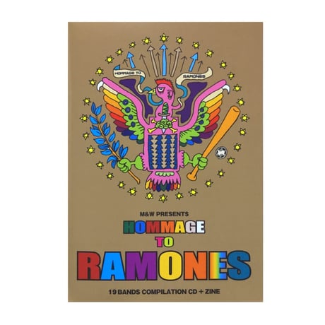 ”HOMMAGE TO RAMONES”   V.A.CD+Zine+Poster