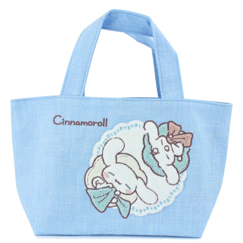 シナモロール サガラ刺繡トートバッグ | MANUFATTO
