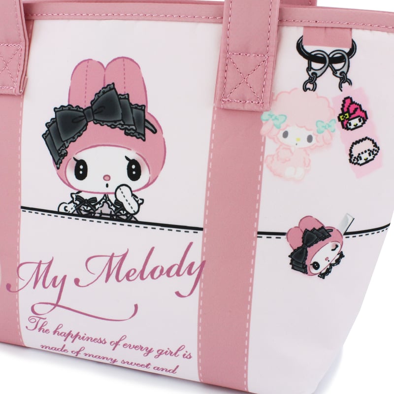 マイメロディ トロンプルイユ手提げバッグ | MANUFATTO