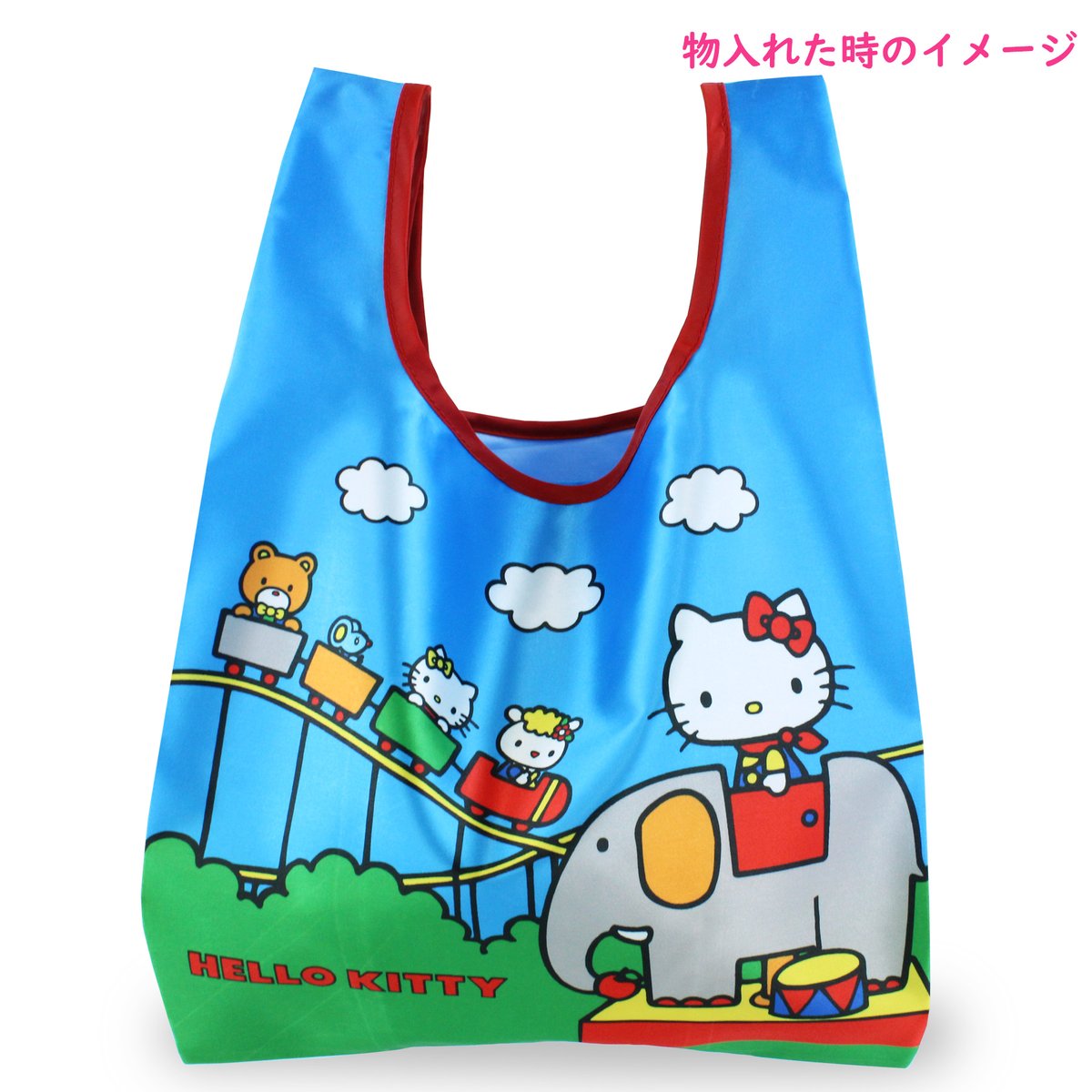 激レア♡ハローキティ　エコバッグ　☆未使用品☆ 復刻版シリーズ ハローキティ ミニエコバッグ | MANUFATTO
