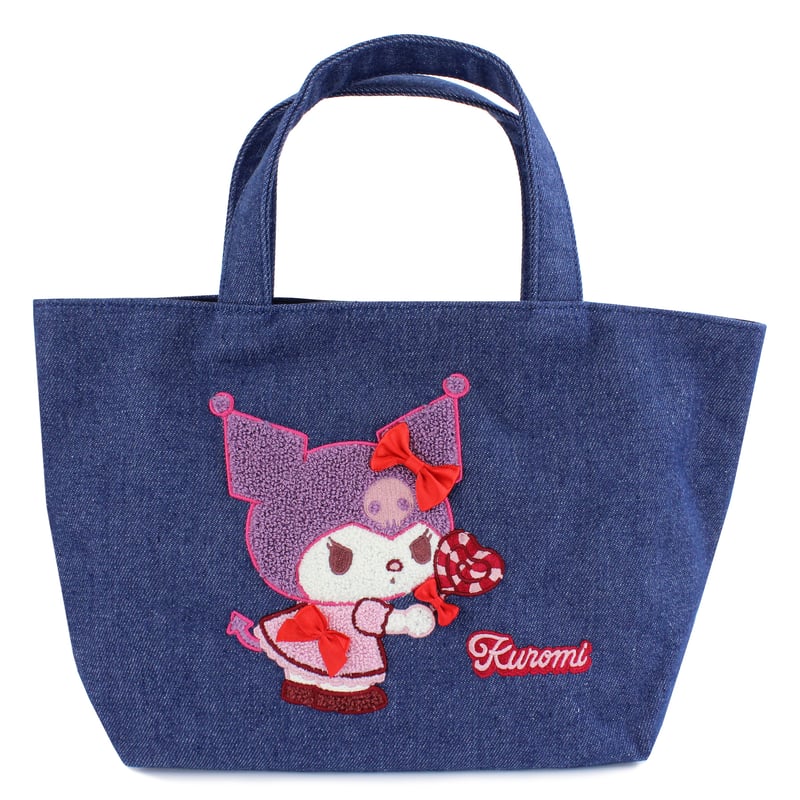 クロミ サガラ刺繍デニムトートバッグ | MANUFATTO