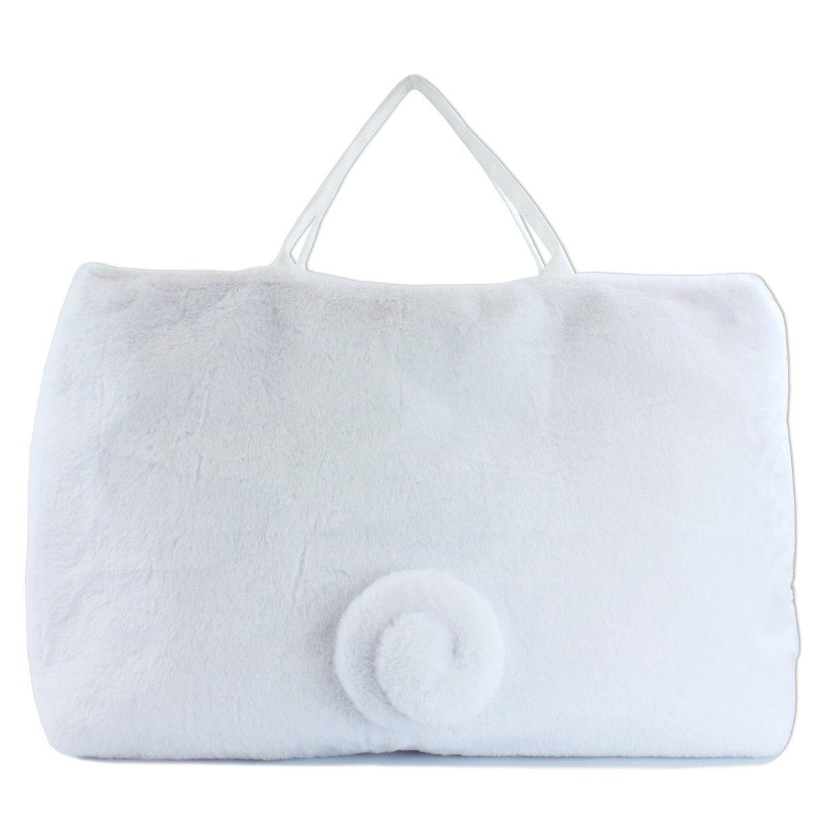 シナモロール うるふわファー2wayボストンバッグ | MANUFATTO