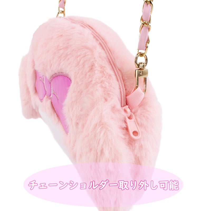 マイメロディ うるふわファーチェーンショルダーバッグ | MANUFATTO