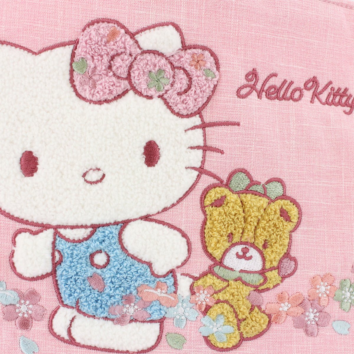 サンリオ - サンリオ　ハローキティ　サガラ刺繍　トートバッグ 楽天市場】ハローキティ ランチバッグ サガラ刺繍トートバッグ