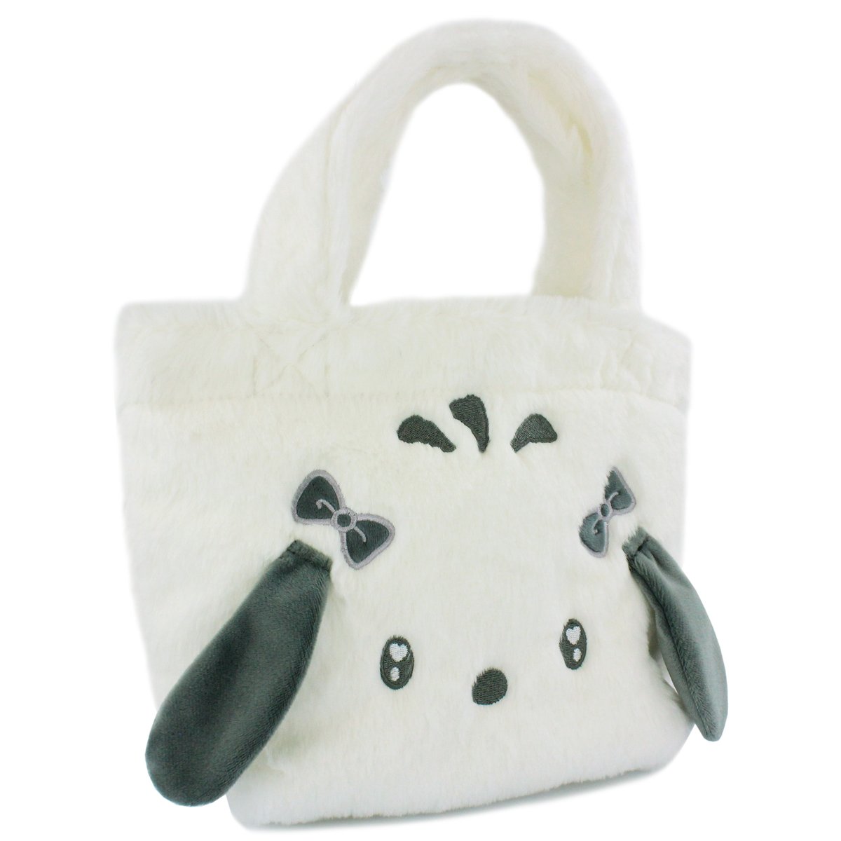 ポチャッコ うるふわファー手提げバッグ | MANUFATTO