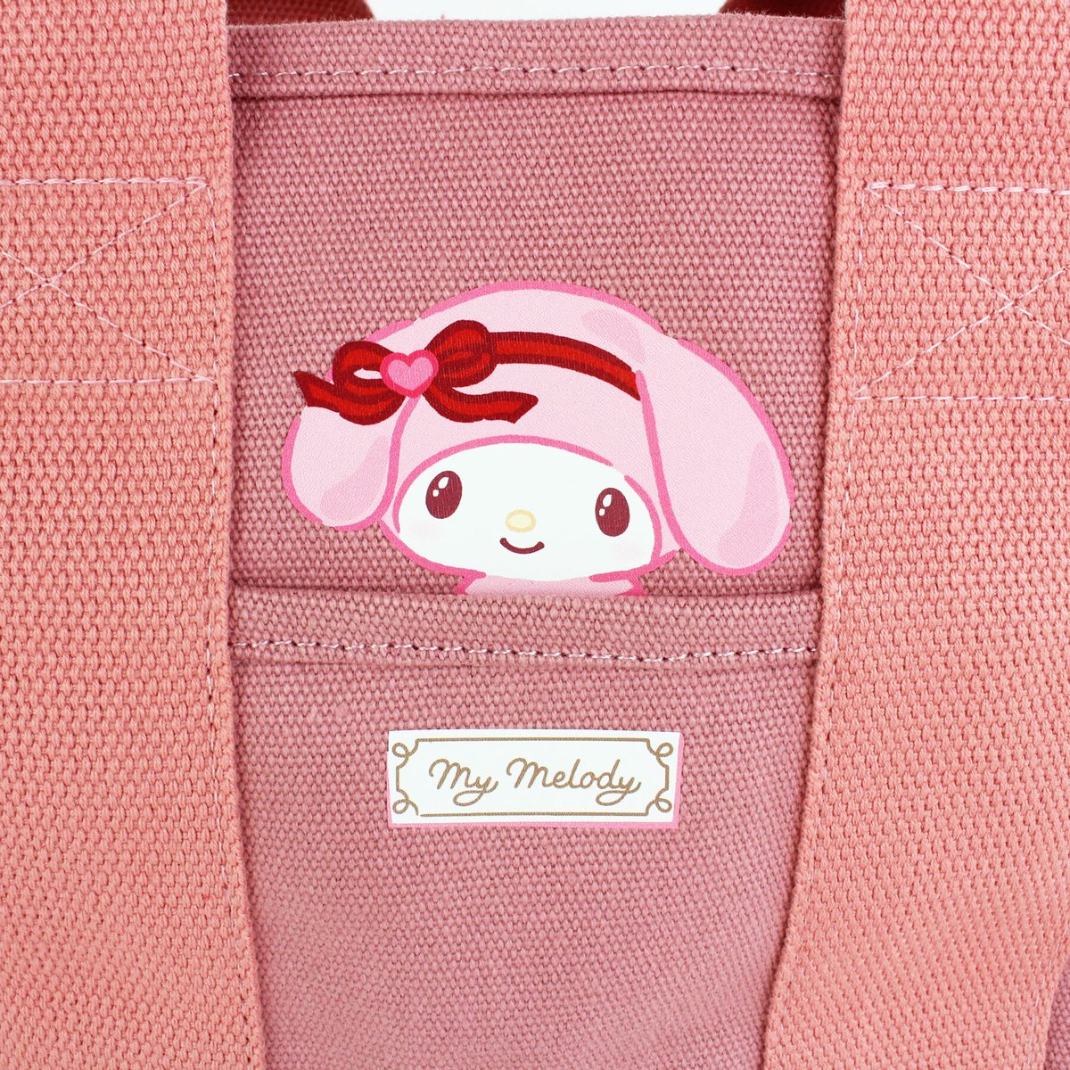 マイメロディ ミニトートバッグ 仕切りミニトートバッグ マイメロディ | MANUFATTO