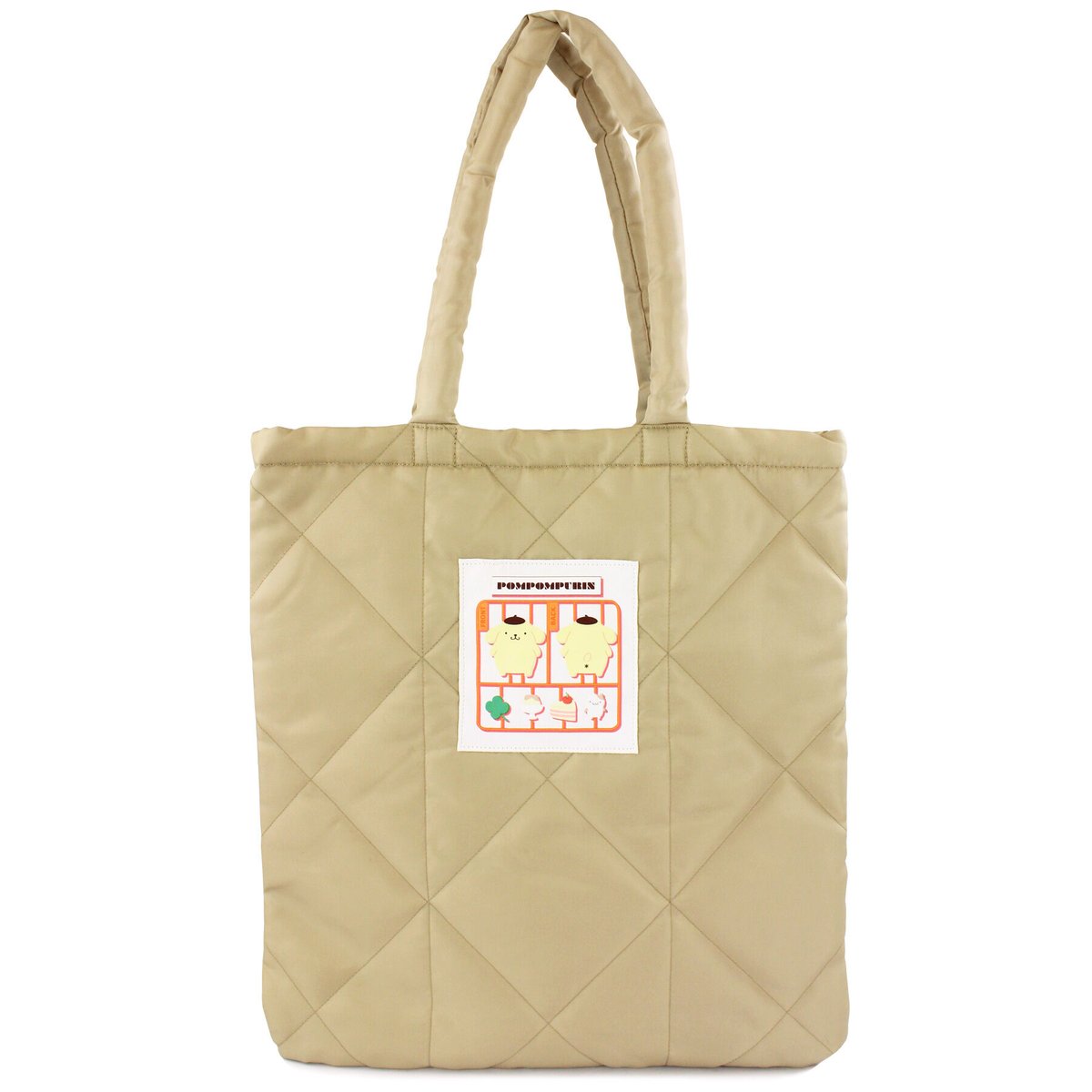 ポムポムプリン キルトプラモトートバッグ | MANUFATTO