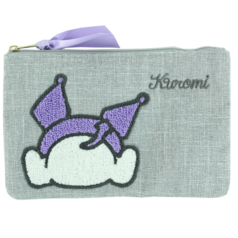 クロミ サガラ刺繍ポーチ | MANUFATTO