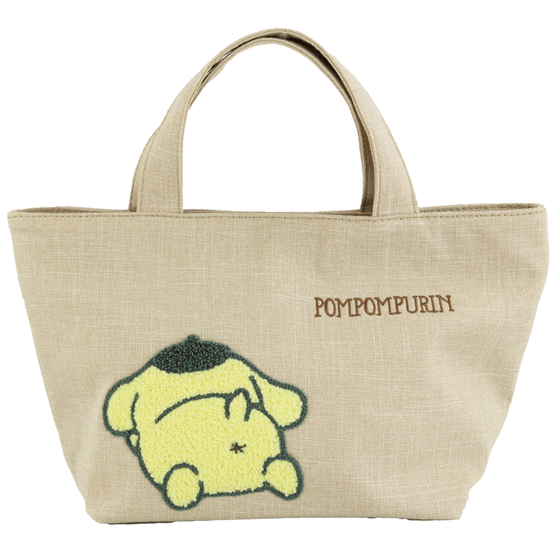ポムポムプリン サガラ刺繍トートバッグ | MANUFATTO
