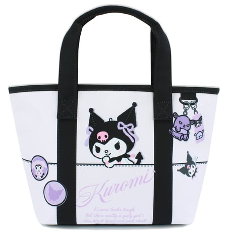 クロミちゃんキャンバスショルダー&ハンドトートバッグメイク中可愛い