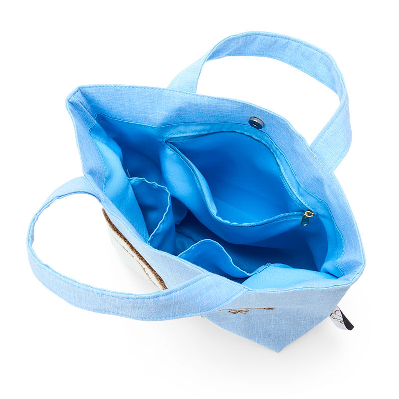 シナモロール サガラ刺繍トートバッグ(だらりん) | MANUFATTO