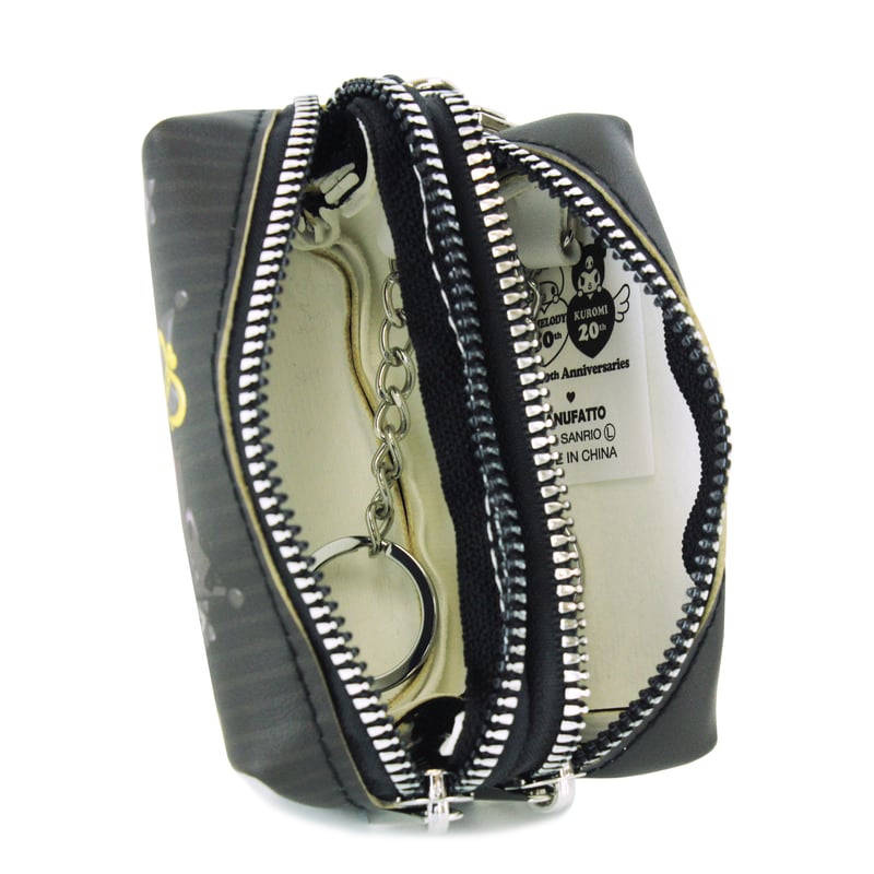 クロミ 20周年アニバーサリー限定デザイン ダブルポケットキーケース