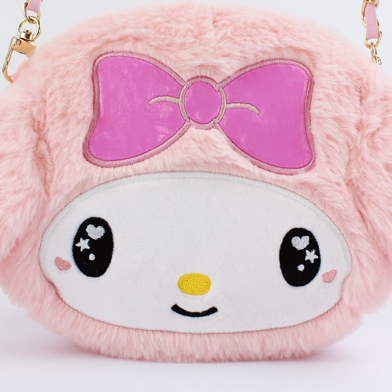 マイメロディ うるふわファーチェーンショルダーバッグ | MANUFATTO