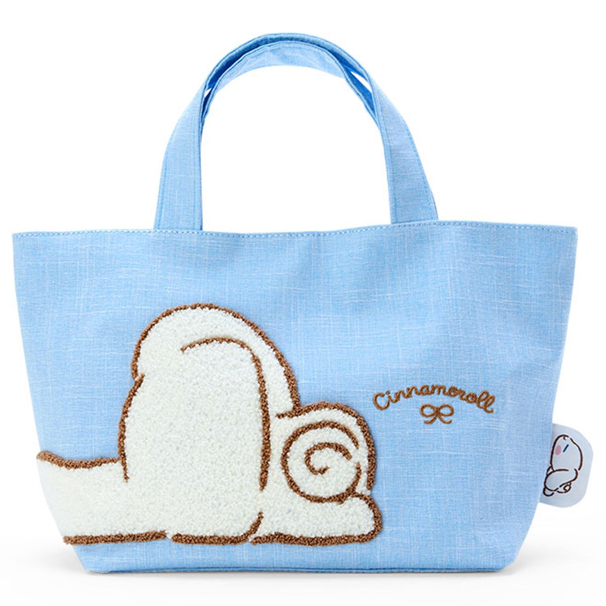 シナモン　手作りトートバッグ シナモロール サガラ刺繍トートバッグ(だらりん) | MANUFATTO