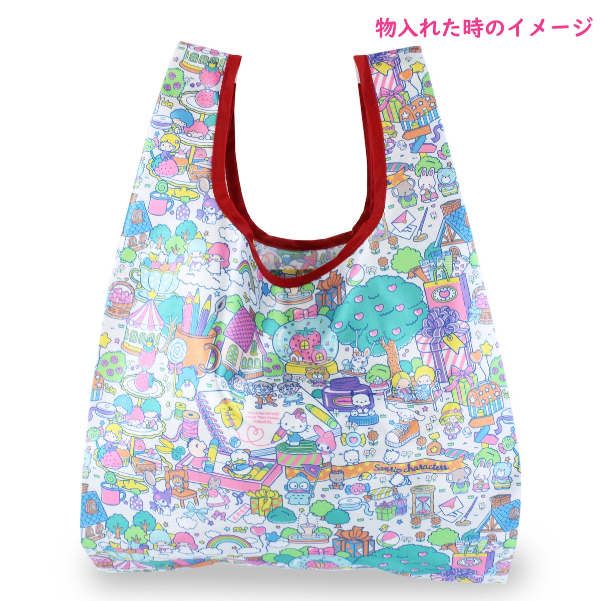 復刻版シリーズ ハローキティ ミニエコバッグ | MANUFATTO