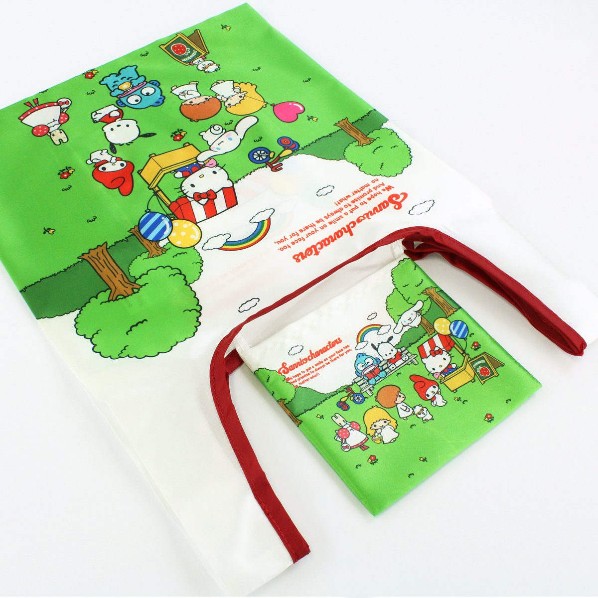 激レア♡ハローキティ　エコバッグ　☆未開封☆ 激レア品 HELLO KITTY×Popteen コラボ エコバッグ 年代物 - メルカリ