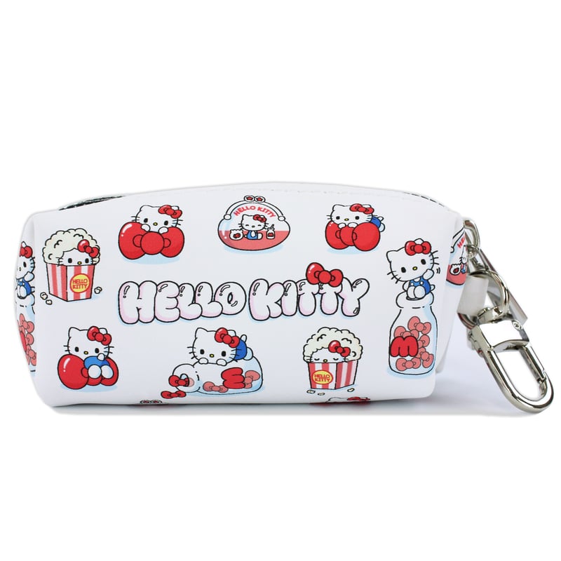 ハローキティ ダブルポケットキーケース (だいすきりぼん) | MANUFATTO