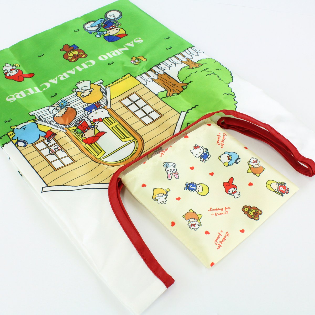 復刻版シリーズ ハローキティ ミニエコバッグ | MANUFATTO