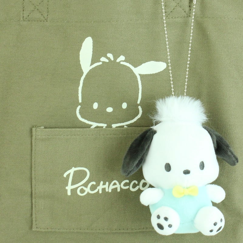 ポチャッコ ぬいぐるみ付 トートバッグ | MANUFATTO
