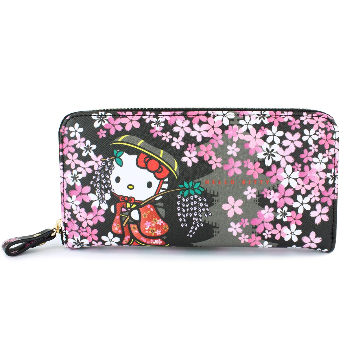 美品 ハローキティ 花山コラボ 和柄 長財布 HELLO KITTY 美品 ハローキティ 花山コラボ 和柄 長財布 HELLO KITTY ハローキティ