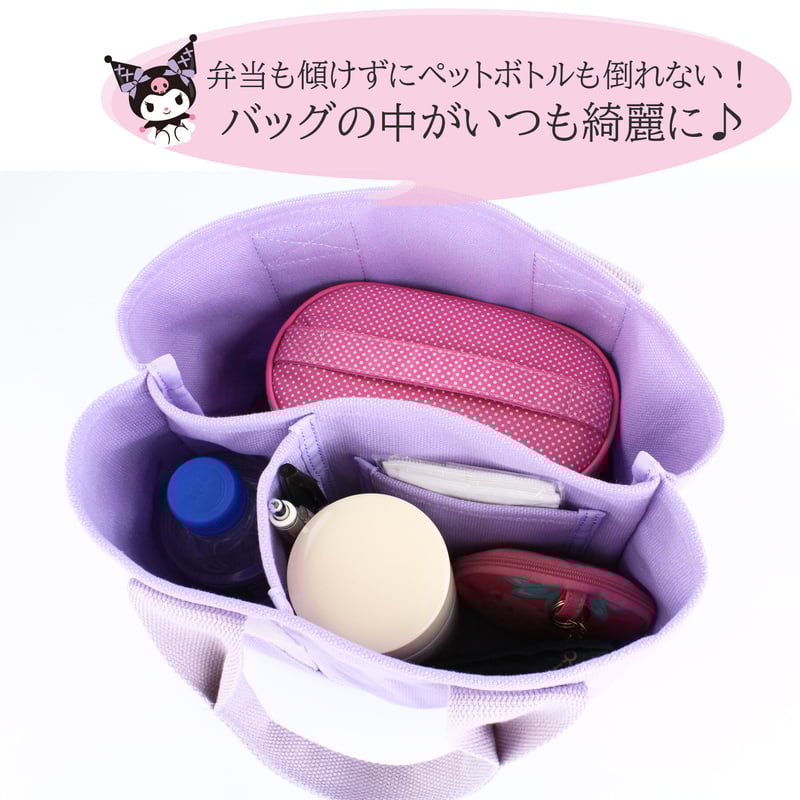 マイメロディ ミニトートバッグ 仕切りミニトートバッグ マイメロディ | MANUFATTO