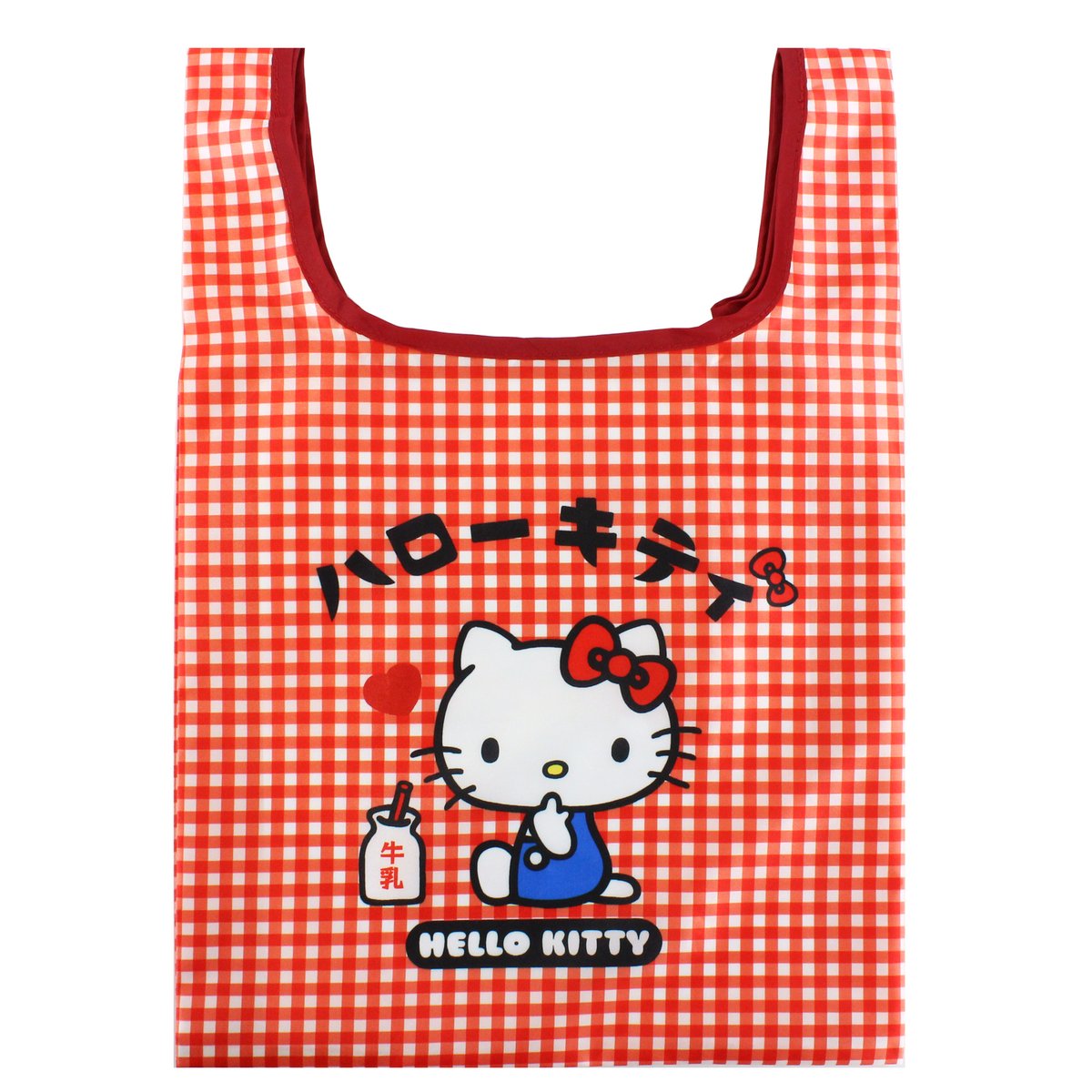 ビームスコラボハローキティ＆おっとっとミニエコバッグ 最終値下げ❗️ ビームスコラボハローキティ＆おっとっとミニエコバッグ 最終