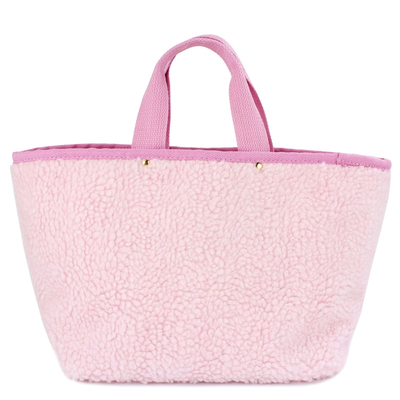 サンリオ　マイメロディ　ボア　ハンドバッグ マイメロディ チャーム付き2WAYボアバッグ｜サンリオオンライン