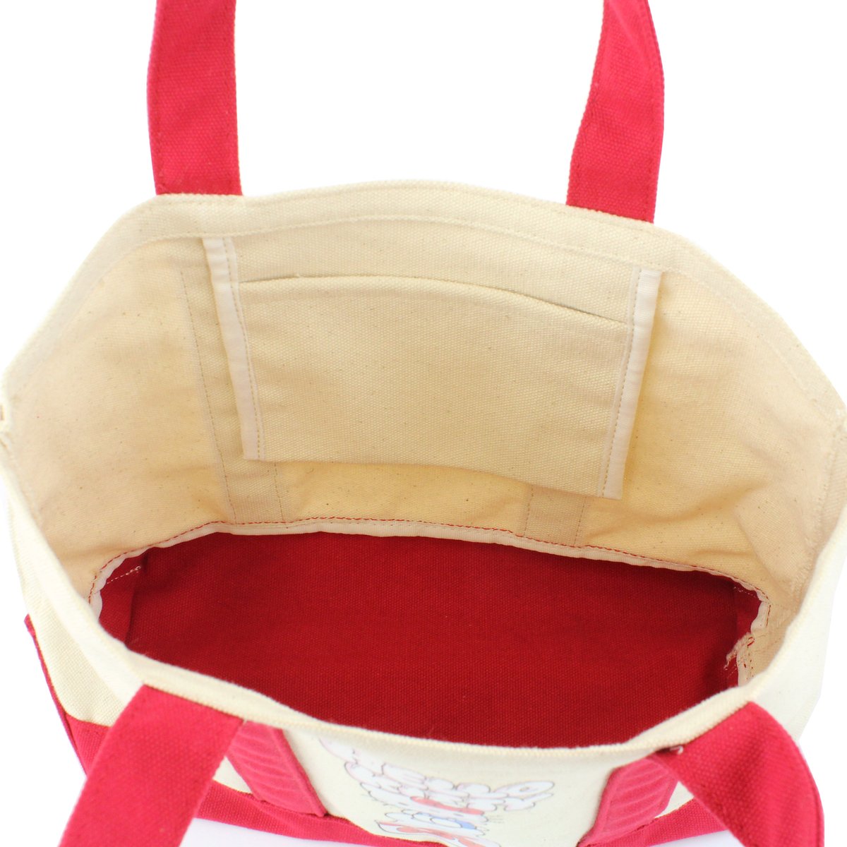 ハローキティ バイカラートートバッグ (みるくキティ) | MANUFATTO