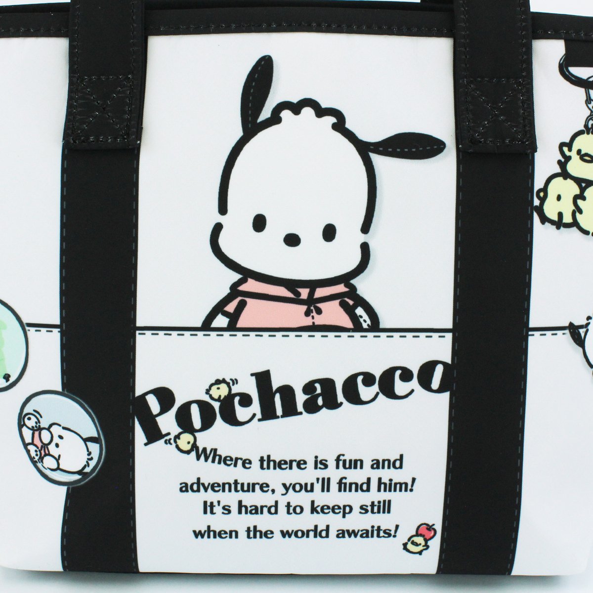 ポチャッコ トロンプルイユ手提げバッグ | MANUFATTO