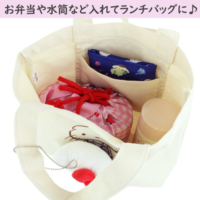 ポチャッコ ぬいぐるみ付 手提げバッグ | MANUFATTO