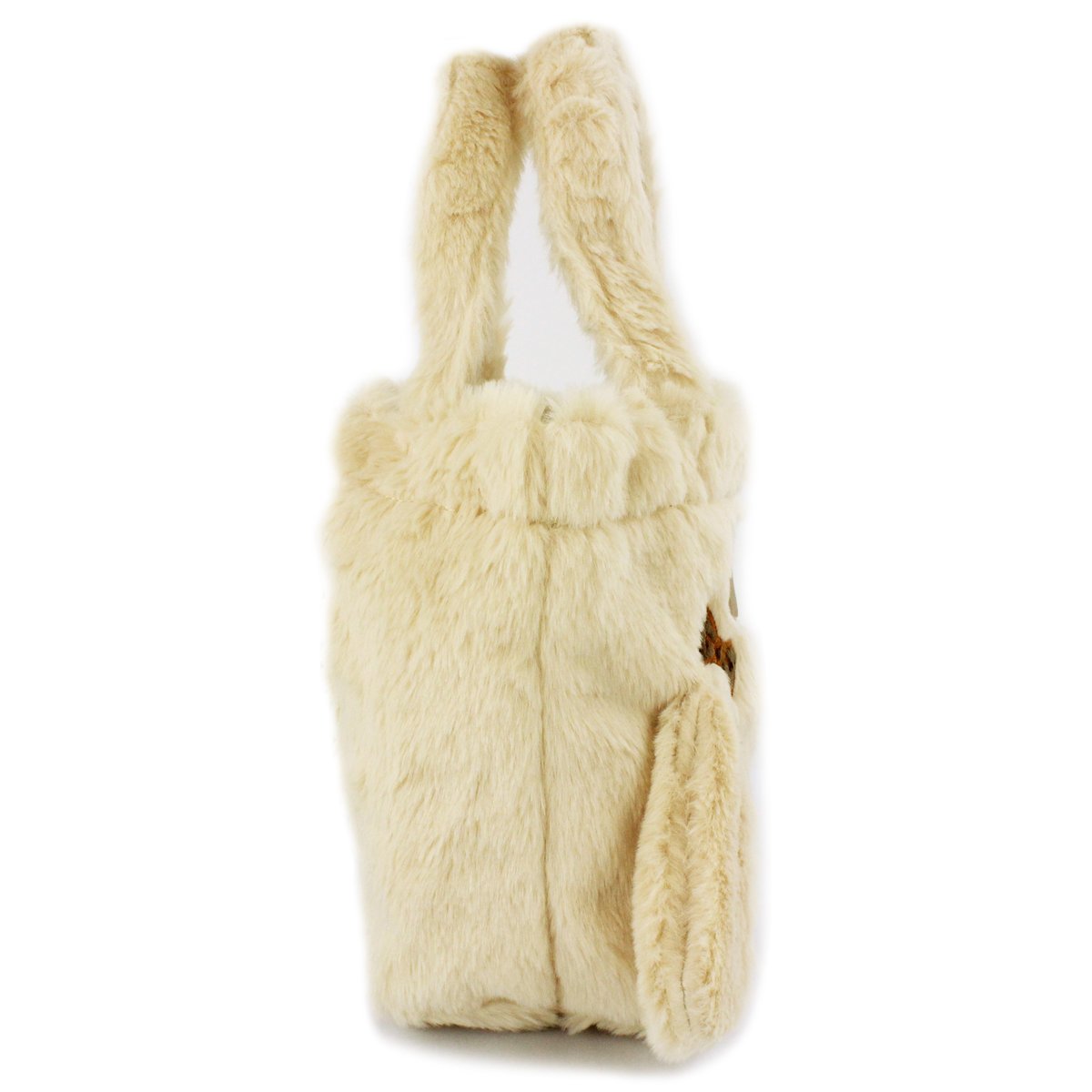 ポムポムプリン うるふわファー手提げバッグ | MANUFATTO