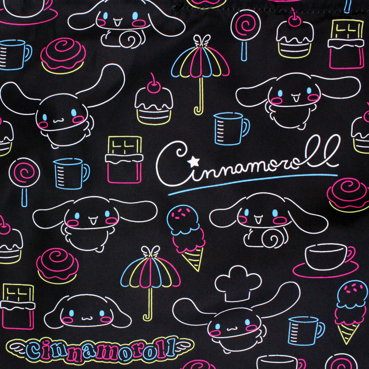 シナモロール はっ水加工付きマルシェバッグ | MANUFATTO