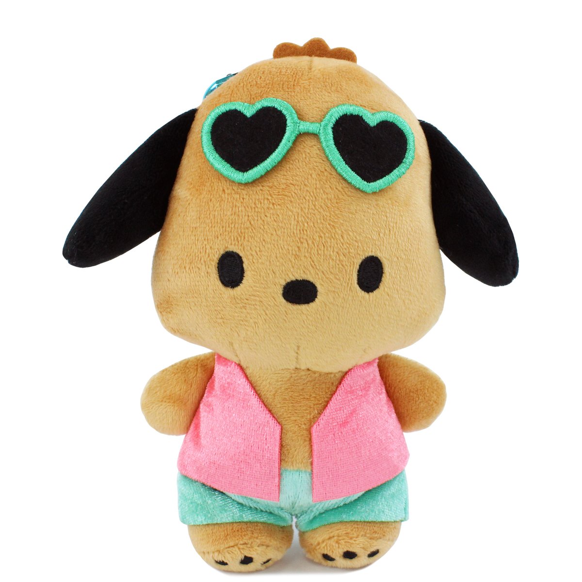 日焼けポチャッコ マスコットポーチ | MANUFATTO