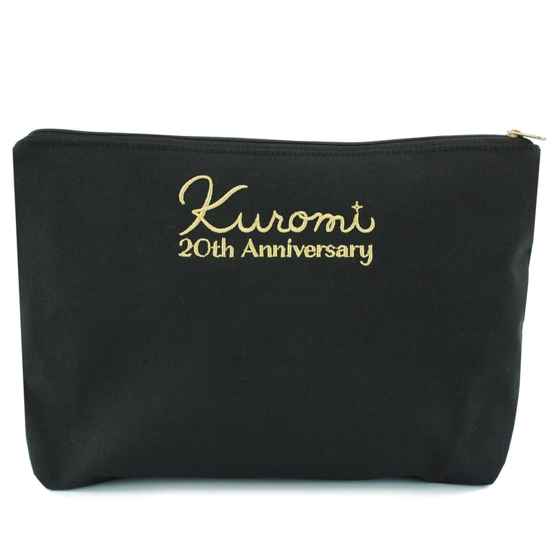 クロミ20周年 アニバーサリー限定デザイン サガラ刺繡ポーチ | MANUFATTO