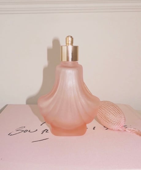 Shell Fringe Satin Perfume Bottle