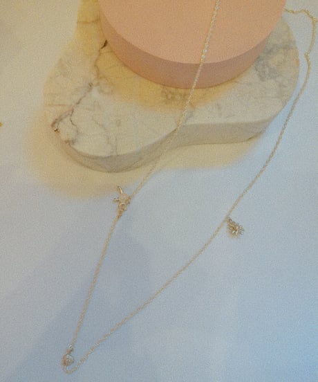 EVLIN - 5motif Long Necklace
