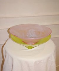 Marble Pastel Glass Platter