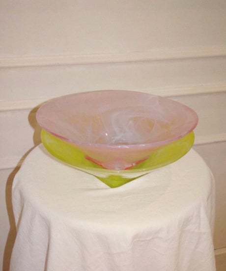 Marble Pastel Glass Platter