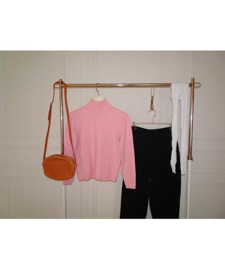 Courrèges - High neck Rib Knit Tops