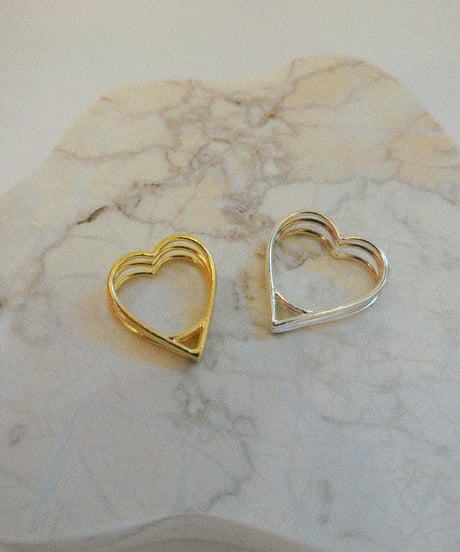 EVLIN - 3 Heart tun Ring