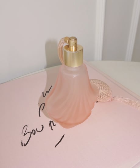 Shell Fringe Satin Perfume Bottle