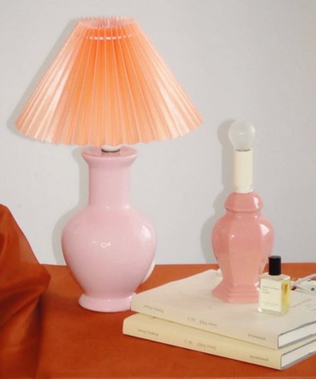 Monochrome Pink Lamp
