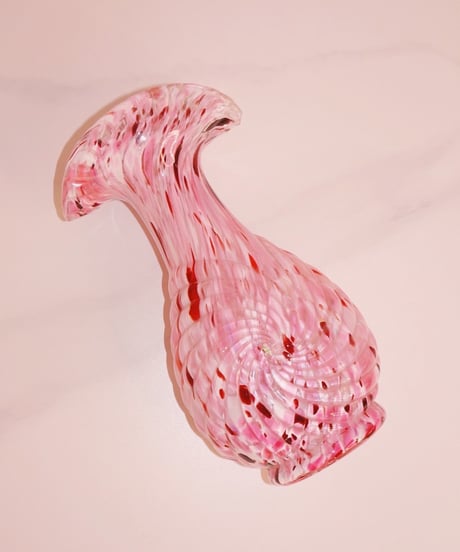 Clichy - Paint Style Pink Vase